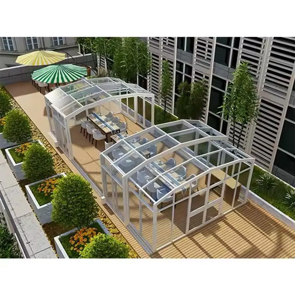 Manual or Motorized Telescopic Sunroom Easy to Operate