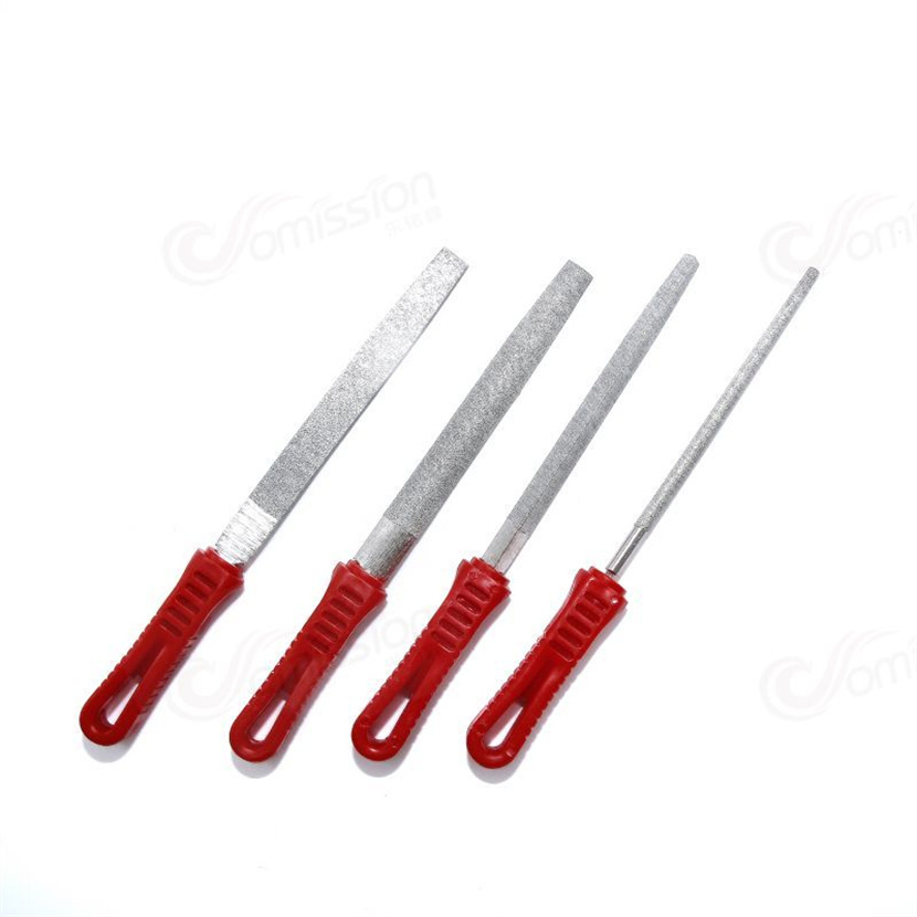 Multifunctional Diamond Files Set for Polishing Applications Triangle Diamond Files
