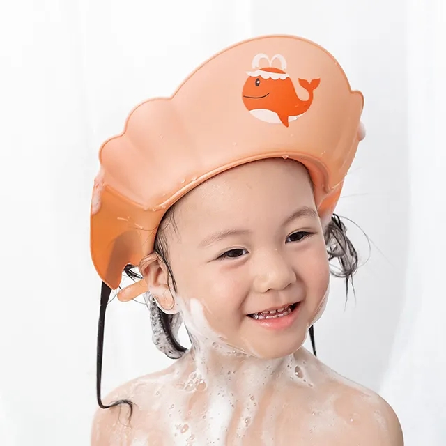Wholesale Adjustable Shower Bathing Wash Hair Kids Children Shower Cap