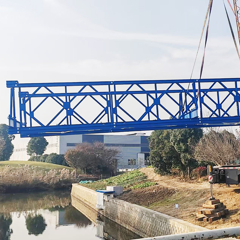 Steel Iron Truss Bridge with CB321 Model Qualification ISO