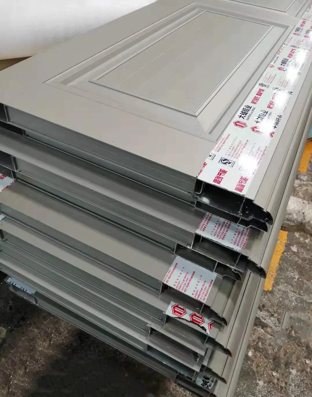 Perspective Canopy Aluminum Full View Garage Doors