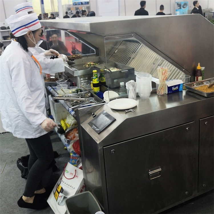 Mobile Food Trailer Cooking Station Electrostatic Precipitator with Over 98% Removal Efficiency