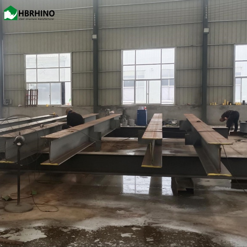 Multi-Story Large Span Prefabricated Exportable High Strength & Durable Light Steel Structure Buildings for Factories Workshops Warehouses Building