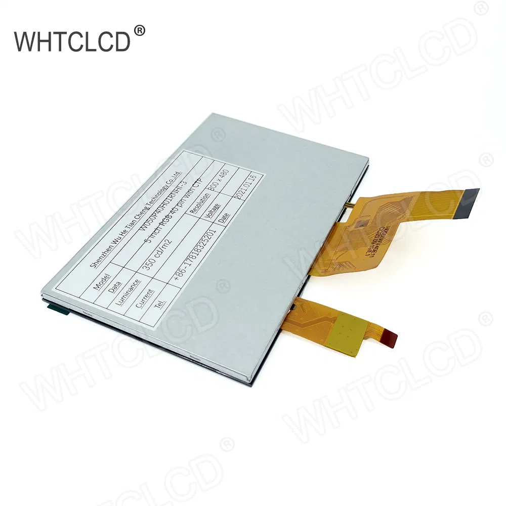 5-дюймовый сенсорный LCD-дисплей 800x480