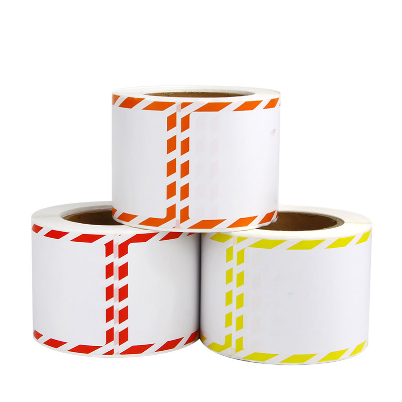 Custom Direct Thermal Printing Label for Color Name Card Office Adhesive Label