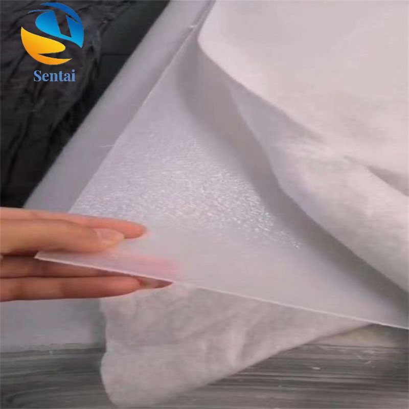 800g Long Filament Composite Geomembrane Membrane for River Slope Protection, Two Fabrics, One Membrane, One Fabric, One Membrane