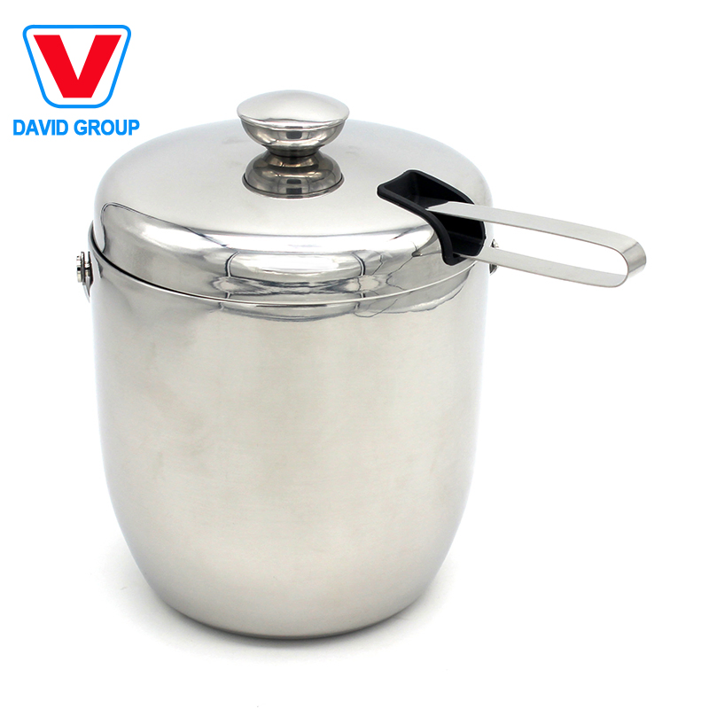 Hot-Selling Items Household Stainless Steel Ice Bucket
