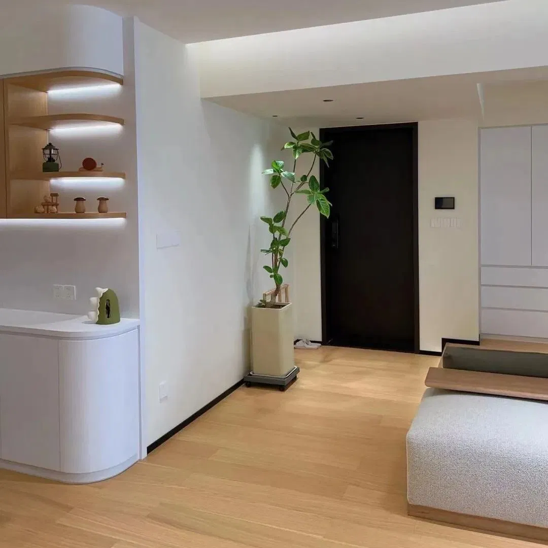 Indoor Wooden Flooring with Natural Wood Wind