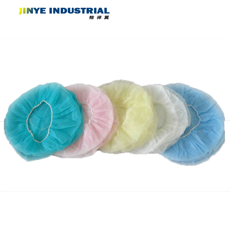 Disposable Nonwoven PP Bouffant Cap Hair Net Mob Cap for Nurse Food