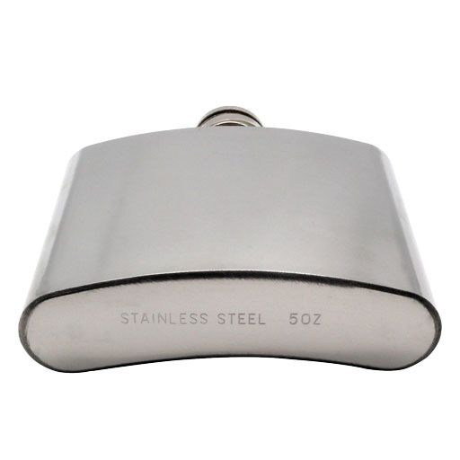 High Quality 5oz Custom Portable Stainless Steel Hip Flask