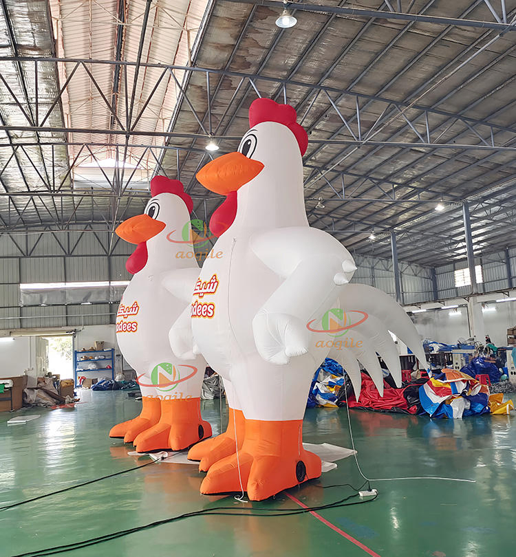 Custom Inflatable Chicken Model Advertising Holiday Decoration