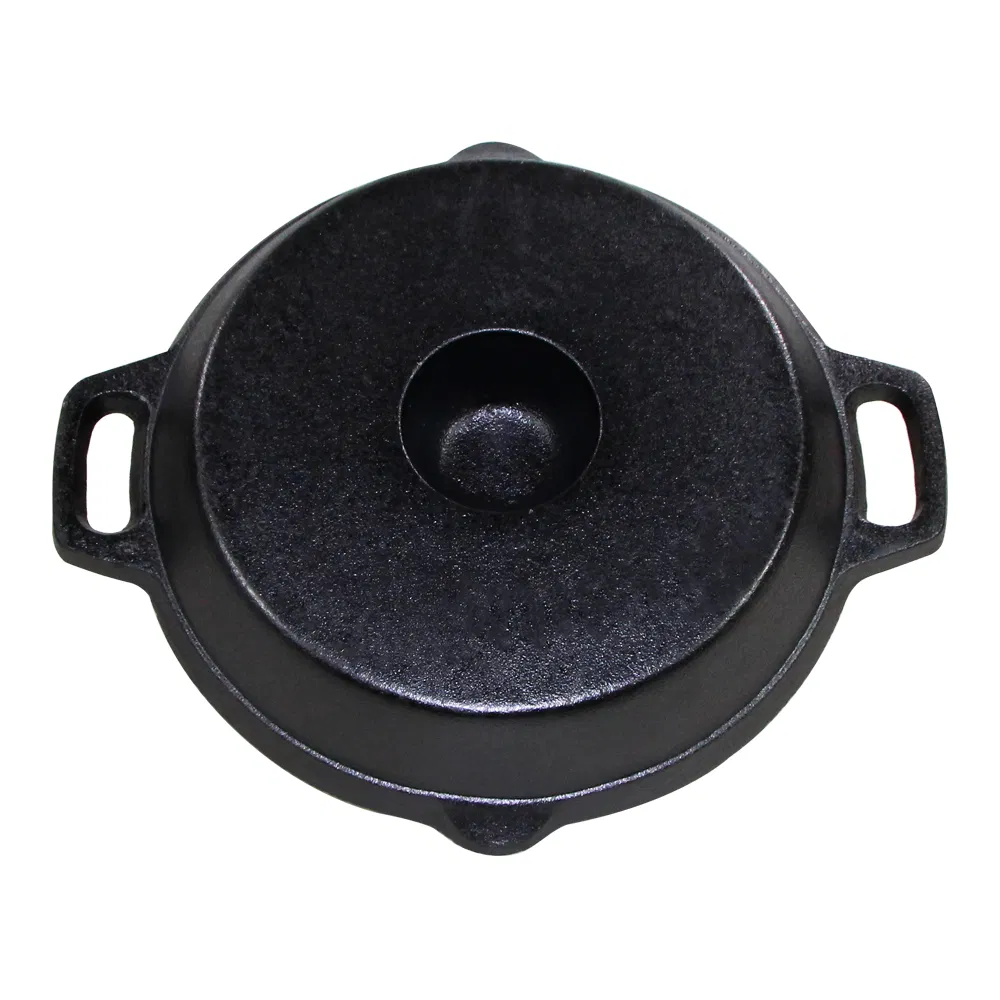 Чугунная форма для запекания курицы с антипригарным покрытием