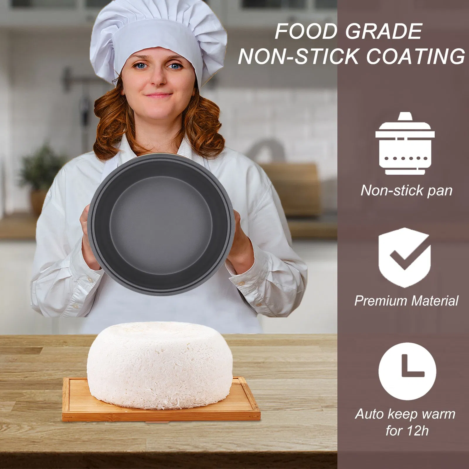 Ready to Ship Catering Rice Cooker Professionally Making Perfect Rice for Restaurants