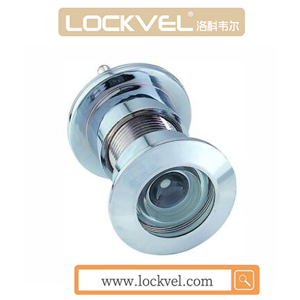 Brass 200 Degree Wide Angle with Glass Lens Door Viewer