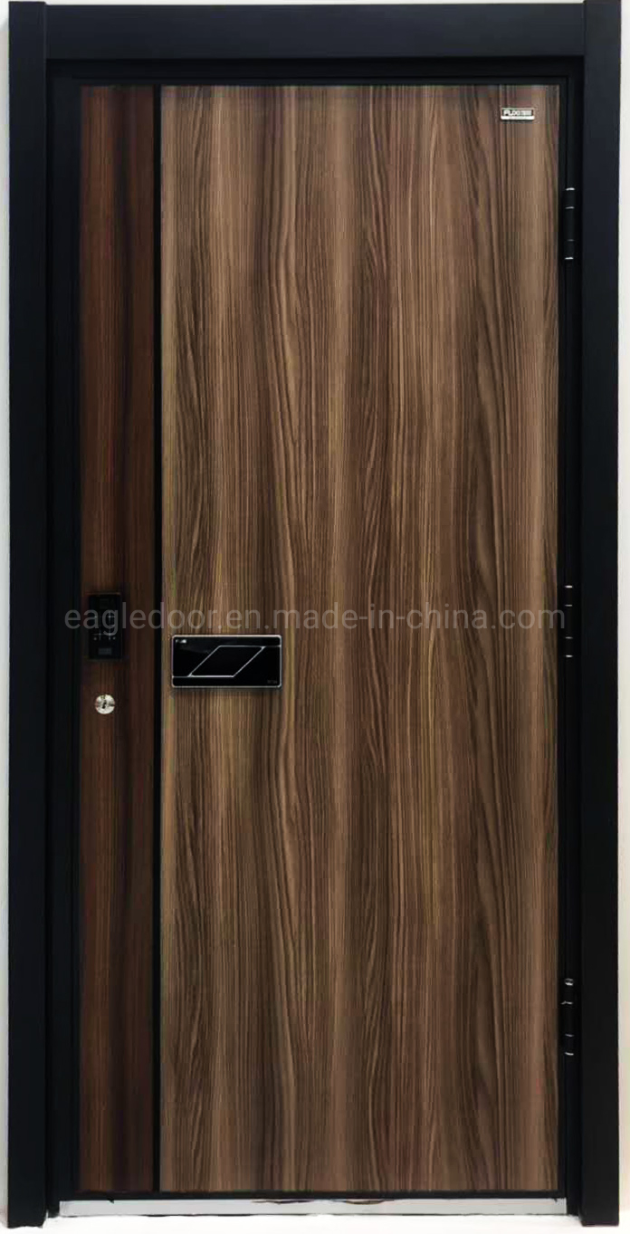 Spin Door Craftman Style Armoed Front Door for Housecold Rolling Steel Wooden Door+3D Cast Aluminum Aluminum Door Locking Security Meeting Stile