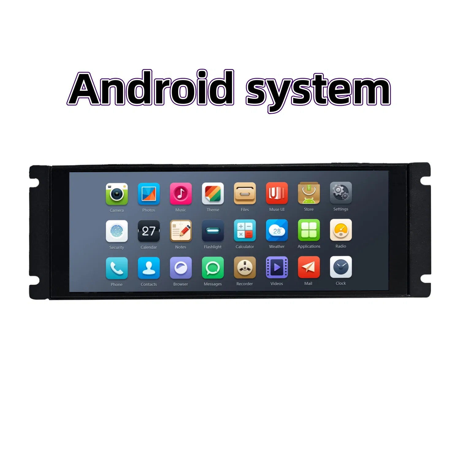 6.86inch Cashless Android Terminal Display with Touch Screen for Car