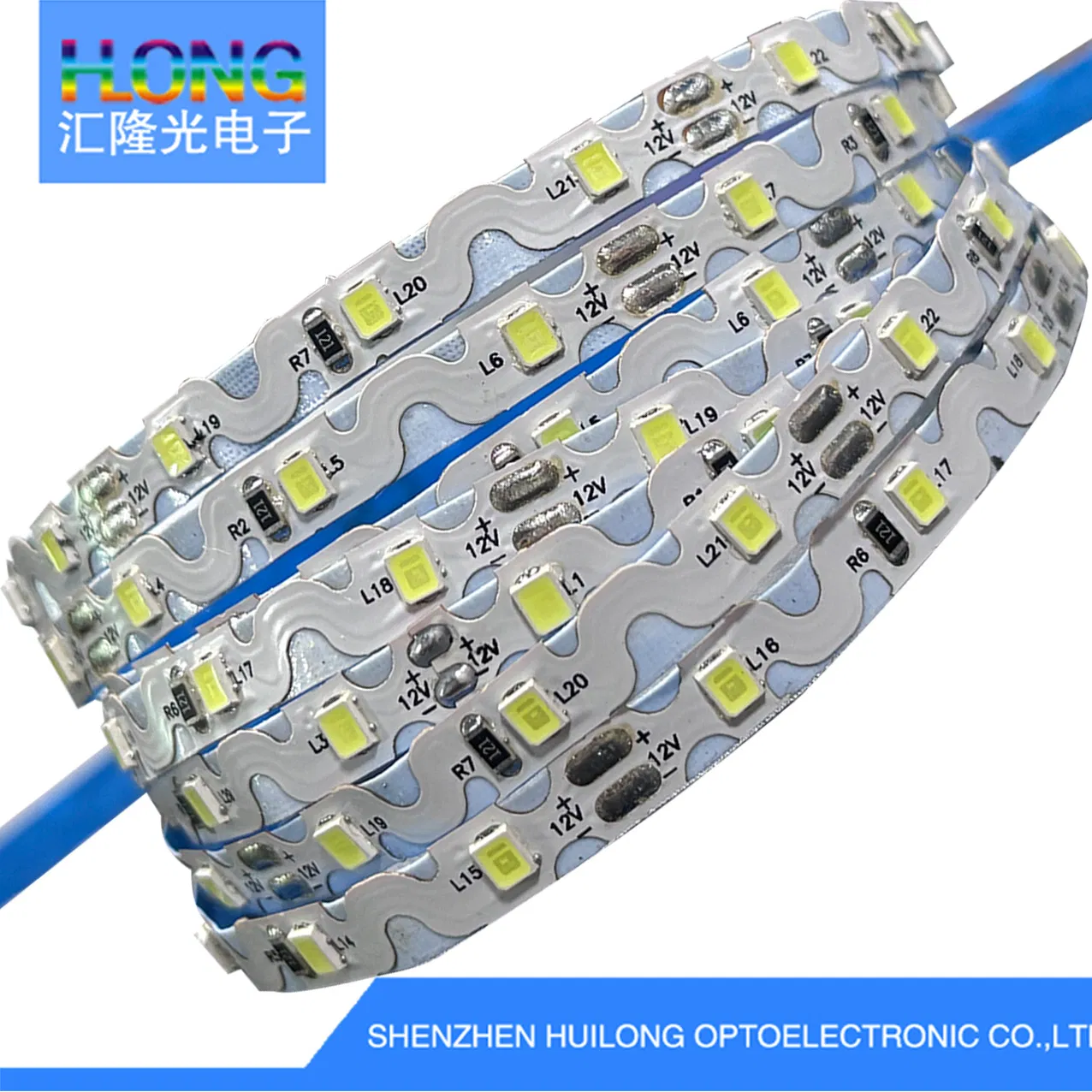 HL-1060-2835 LED Strip Light, 60 LEDs/M, 7.2W, Flexible for Home Decoration