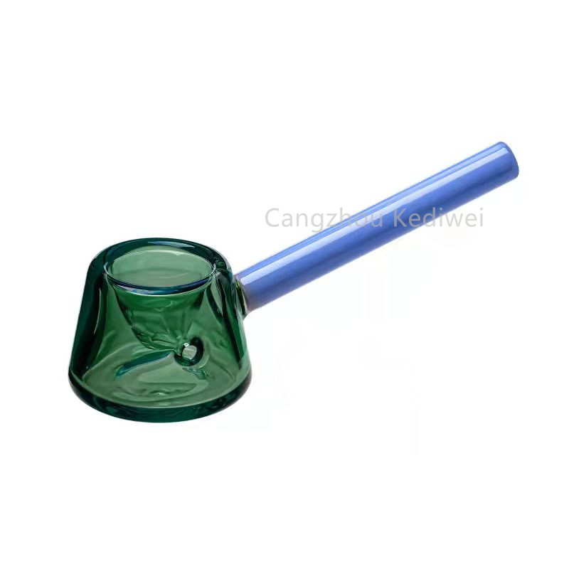 Factory Wholesale Multi Color Glass Hand Pipe Dry Smoking Pipe