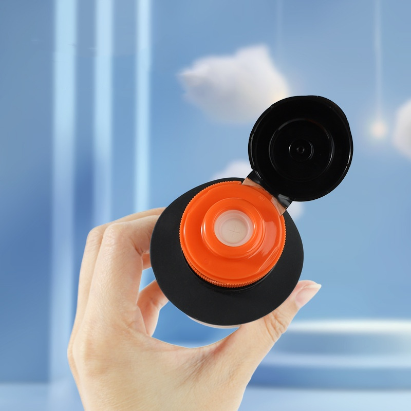 Snowman Shape Portable Leak Proof Squeeze Perfume Shampoo Silicone Travel Dispenser