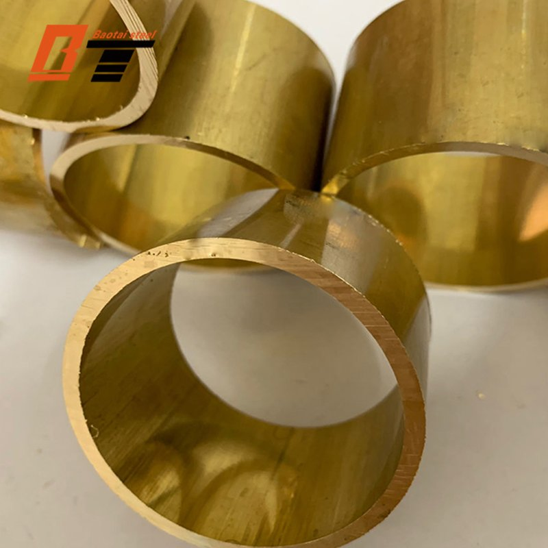 High Purity Round Brass Pipe/Brass Tube Astmb135 C2300 C2600 C2680 C2700 C2620 C2800 Brass Tube for Decoration