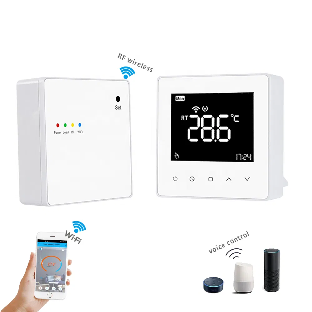 Digital Electric Floor Water Heating WiFi RF Wireless WiFi Temperature Controller Thermostat
