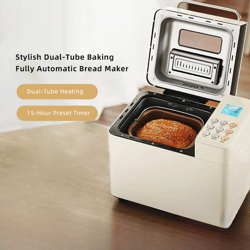 Home Bread Maker Machine Breadmaker with Adjustable Loaf Sizes and Browning