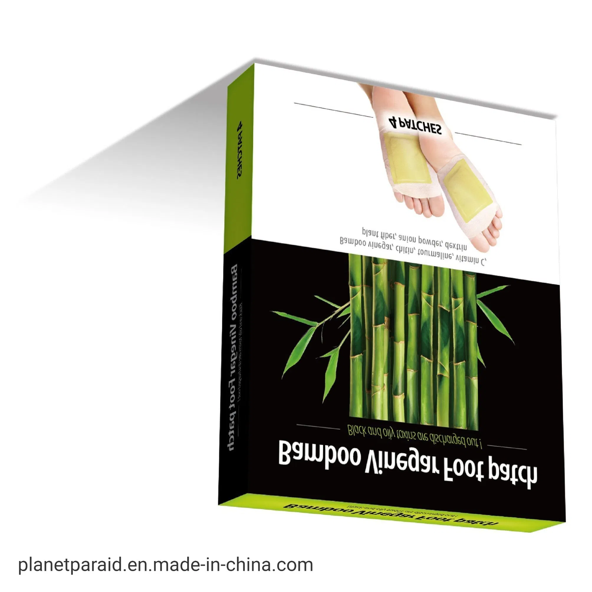 Vinegar Bamboo Foot Patch Foot Care Patch Health Foot Patch Detox Pouch