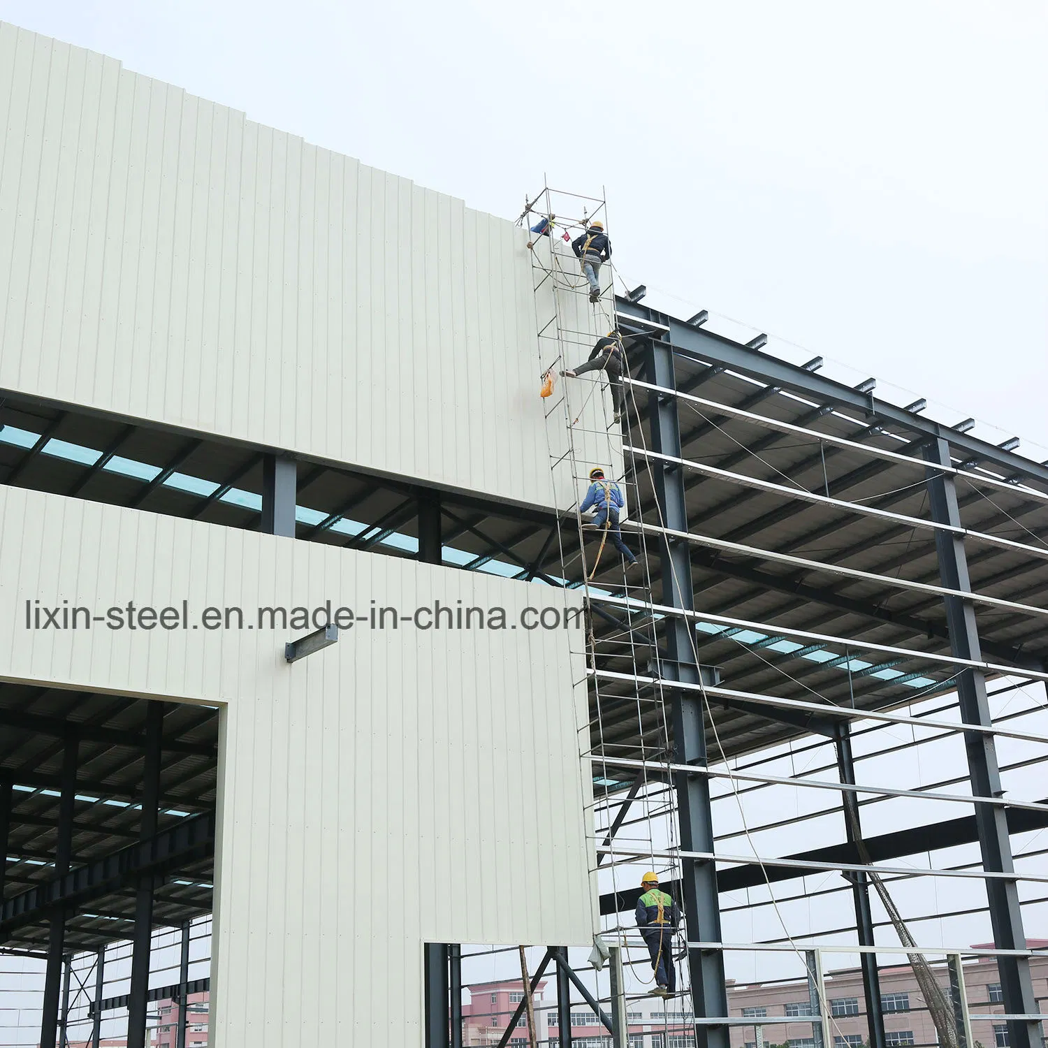 Good Quality Steel Structure Fabrication Metal Sheet Building Structure House
