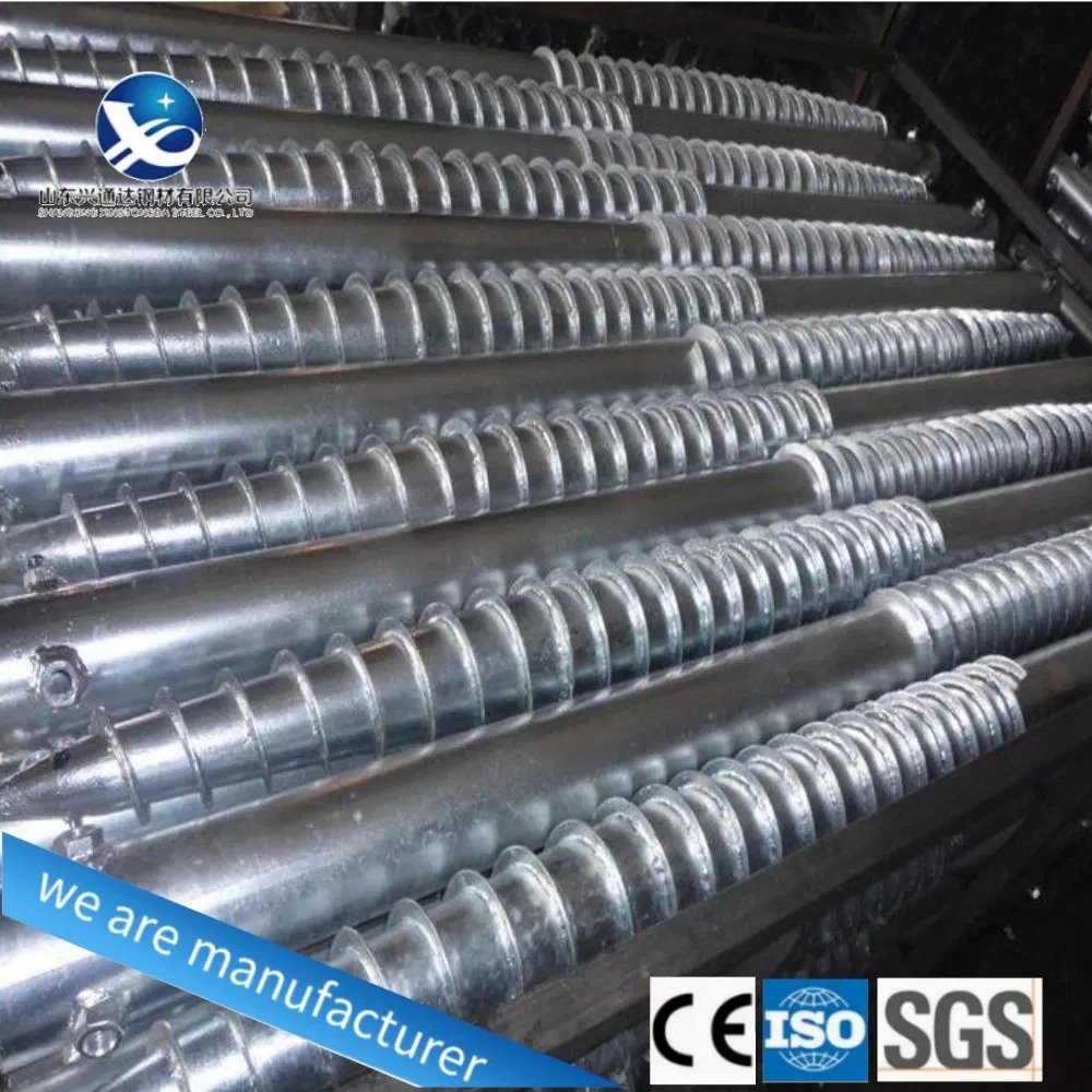 Винтовые сваи с горячим цинкованием