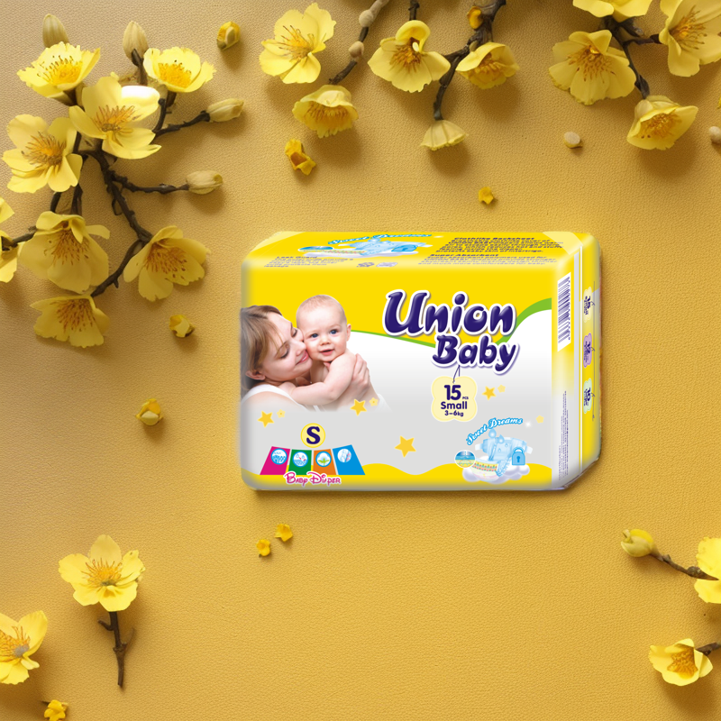 Подгузники Union Baby для детей 16-18 Lbs, Soft-Woven