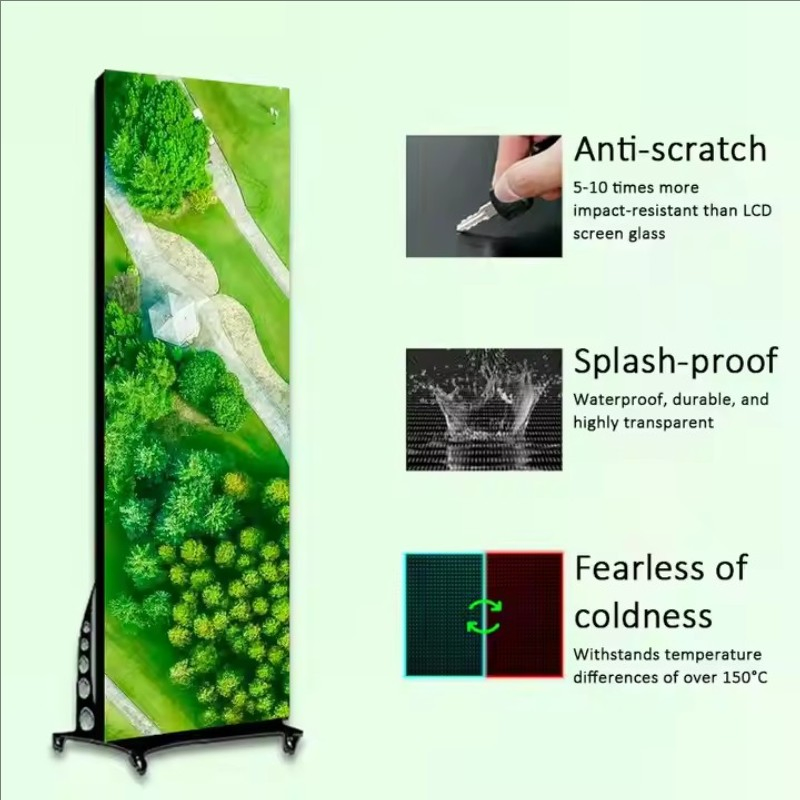 Custom LED Panel P2.5 LED Mirror Poster Display for Shopping Mall