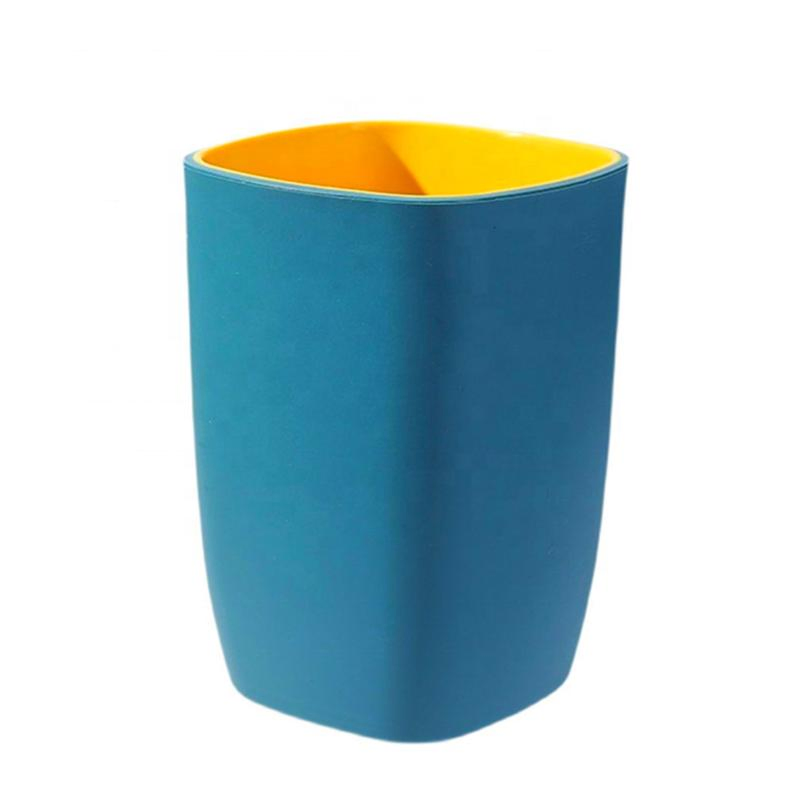 Toothbrush Holder Plastic Creative Cartoon Cup Travel Bathroom Pendant Home Mug Decoration Good Moring Brushing Toothpaste Cup
