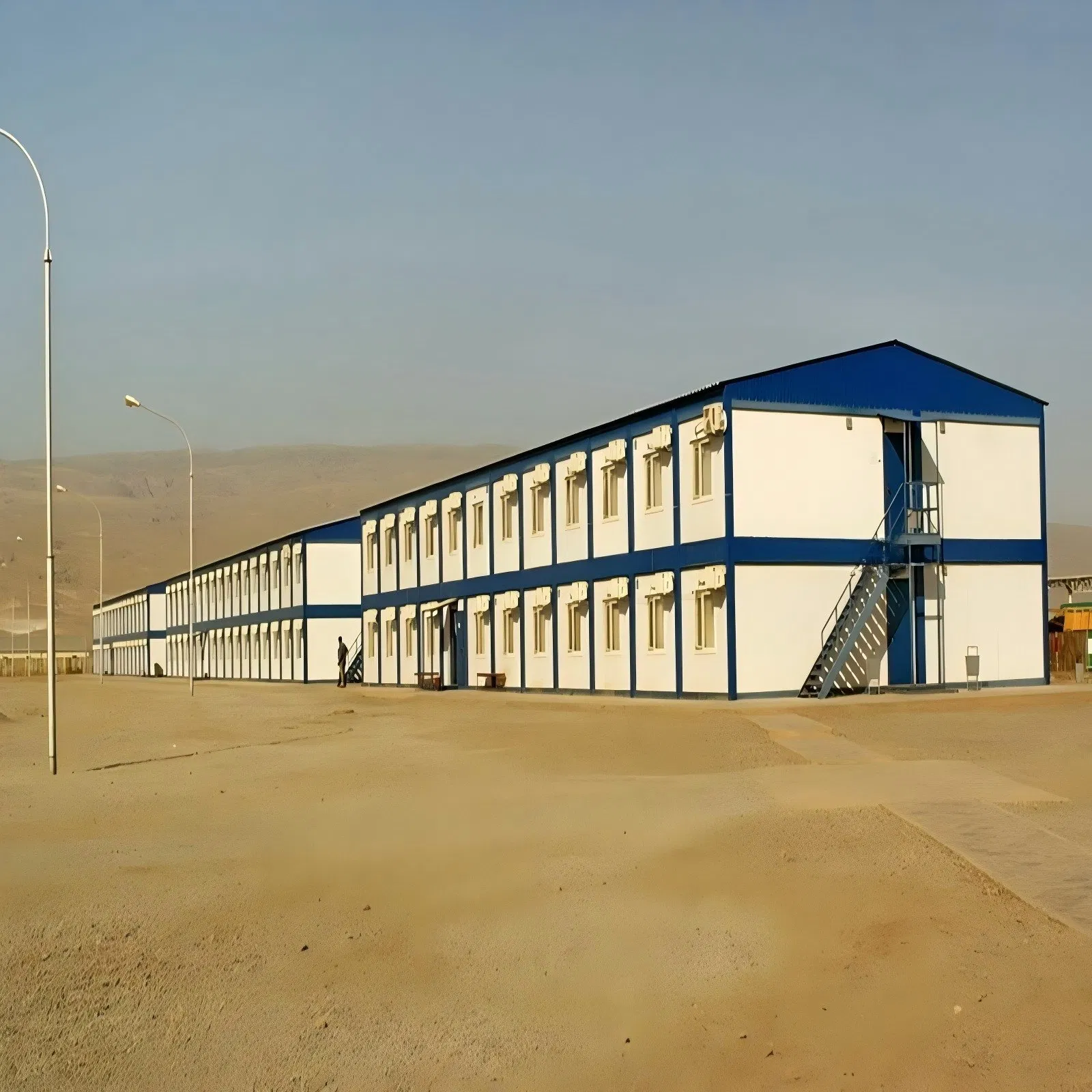 Lightweight Steel Frame Modular Mobile Homes for Labor Hotel