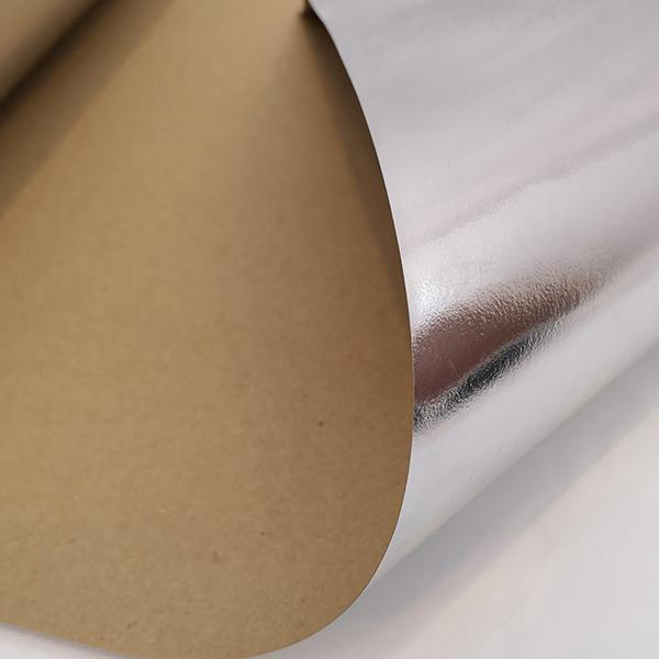 Aluminum Foil Face Laminated Kraft Paper for House Wrap Vapor Barrier