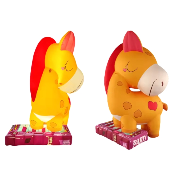 Large Giraffe Head Advertising Inflatables Giraffe Inflatable