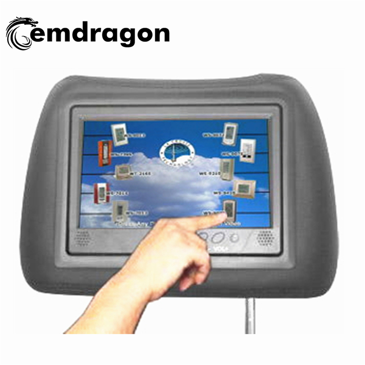 HD Advertising Player 9 Inch Taxi Headrest Kiosk Machine Advertising Screens for Cars LCD Digital Signage in Stock and with Good Price & Short Lead Time