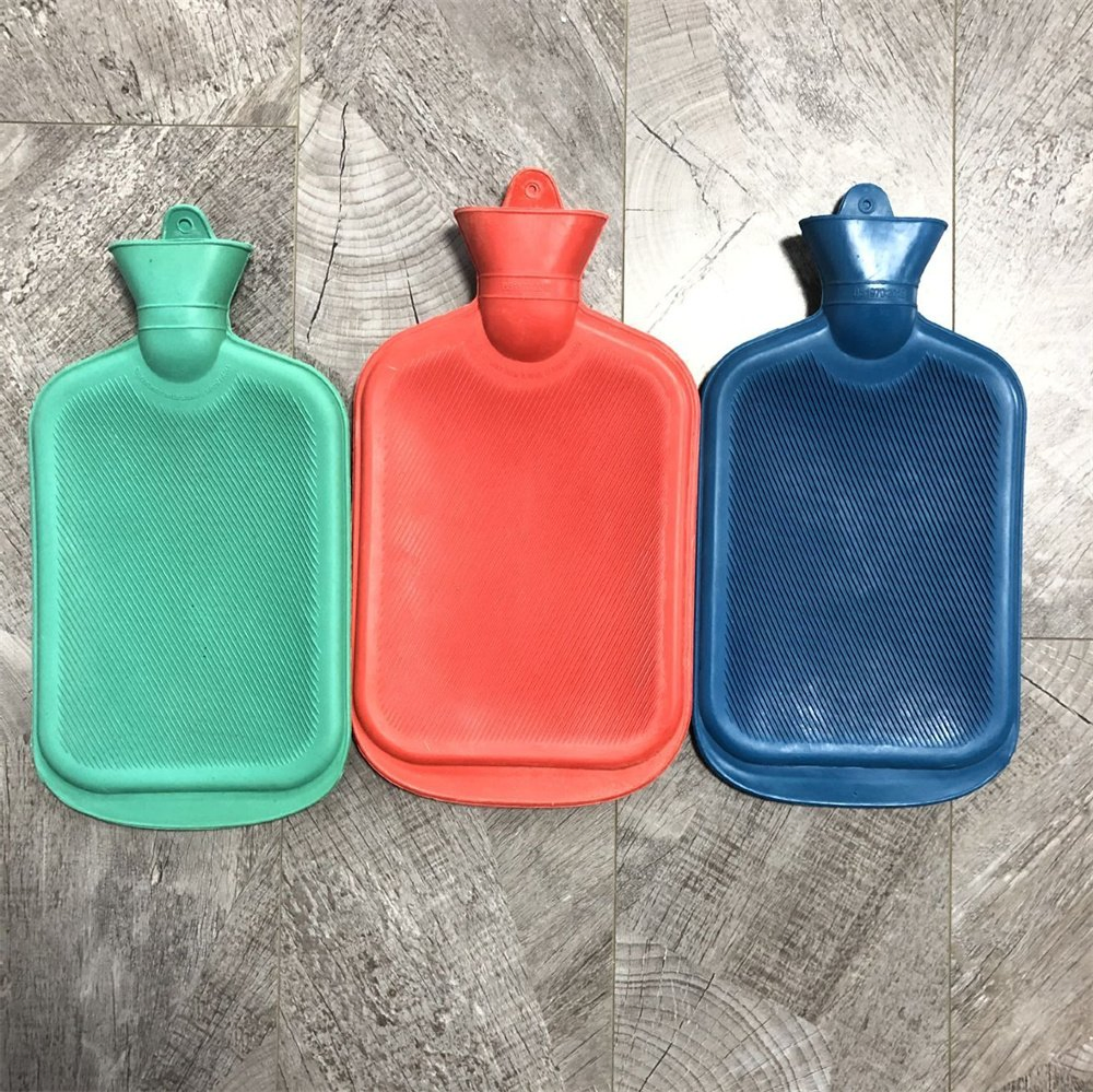 2000ml Ordinary Rubber Hot Water Bottle Water-Filling Hot Water Bag