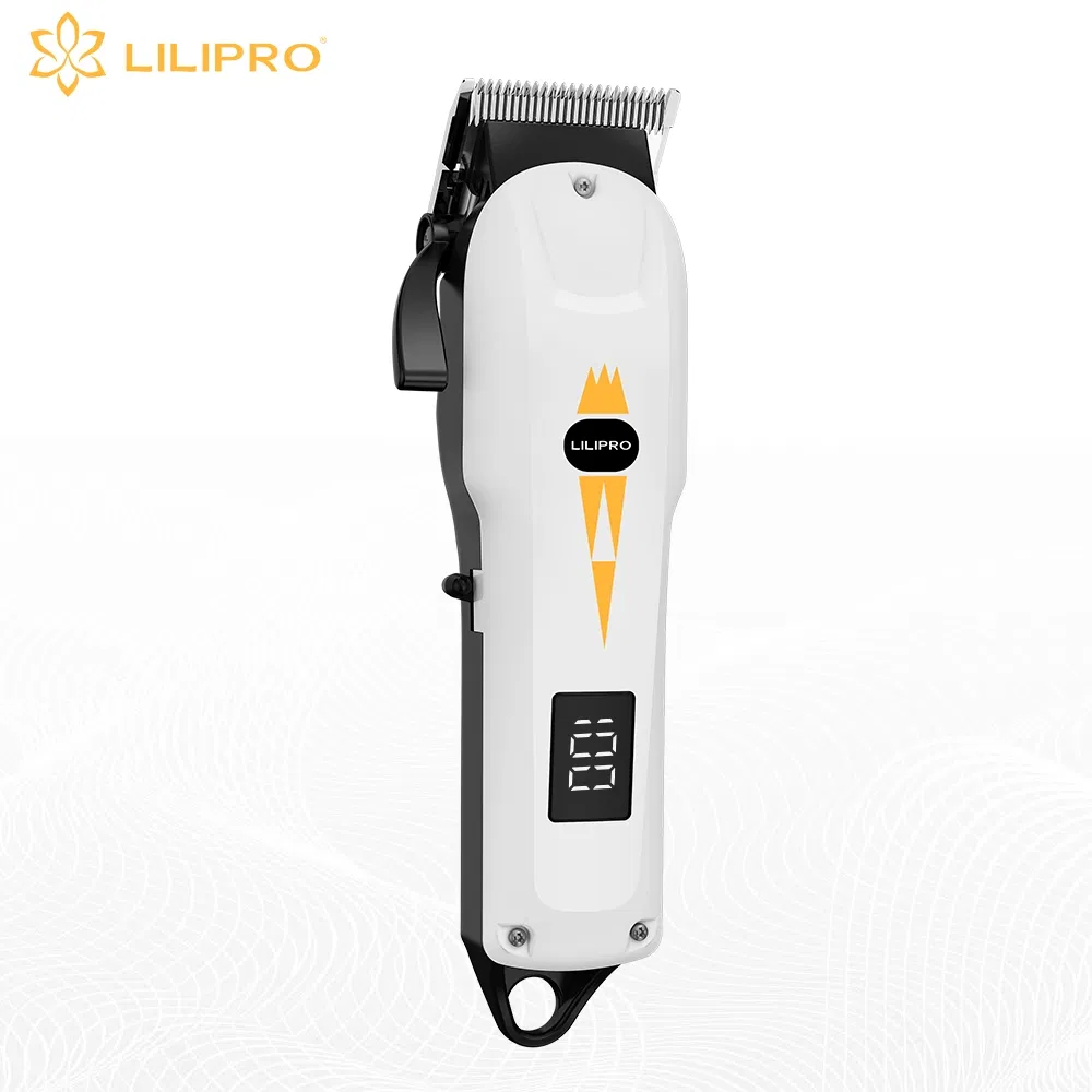 Lilipro L20 Hair Clippers for Men Professional Barber Clippers for Hair Cutting & Grooming Kit Rechargeable Beard Trimmer with LED Display