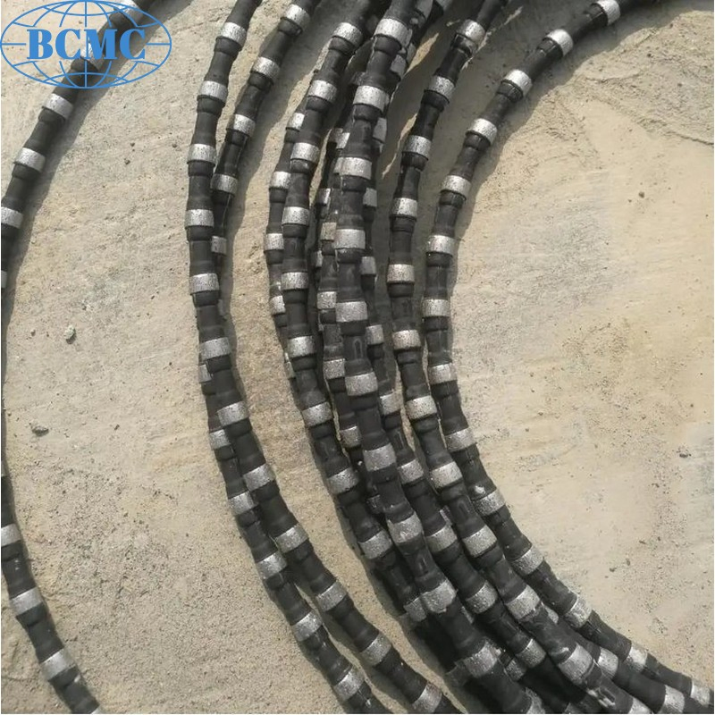 Алмазный канат BCMC для резки камня с круглыми бусами