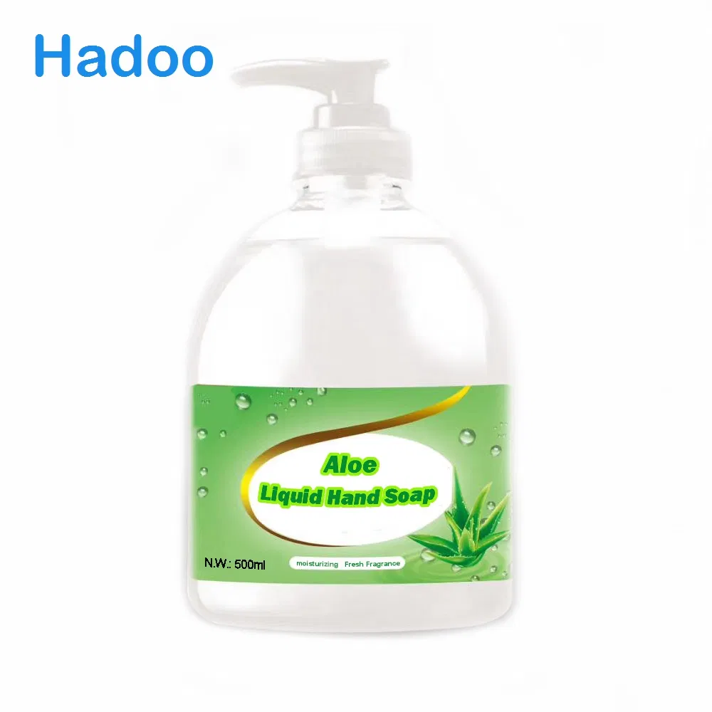 17oz Green Pink Liquid Hot Sale Scent Hand Wash Liquid Soap OEM