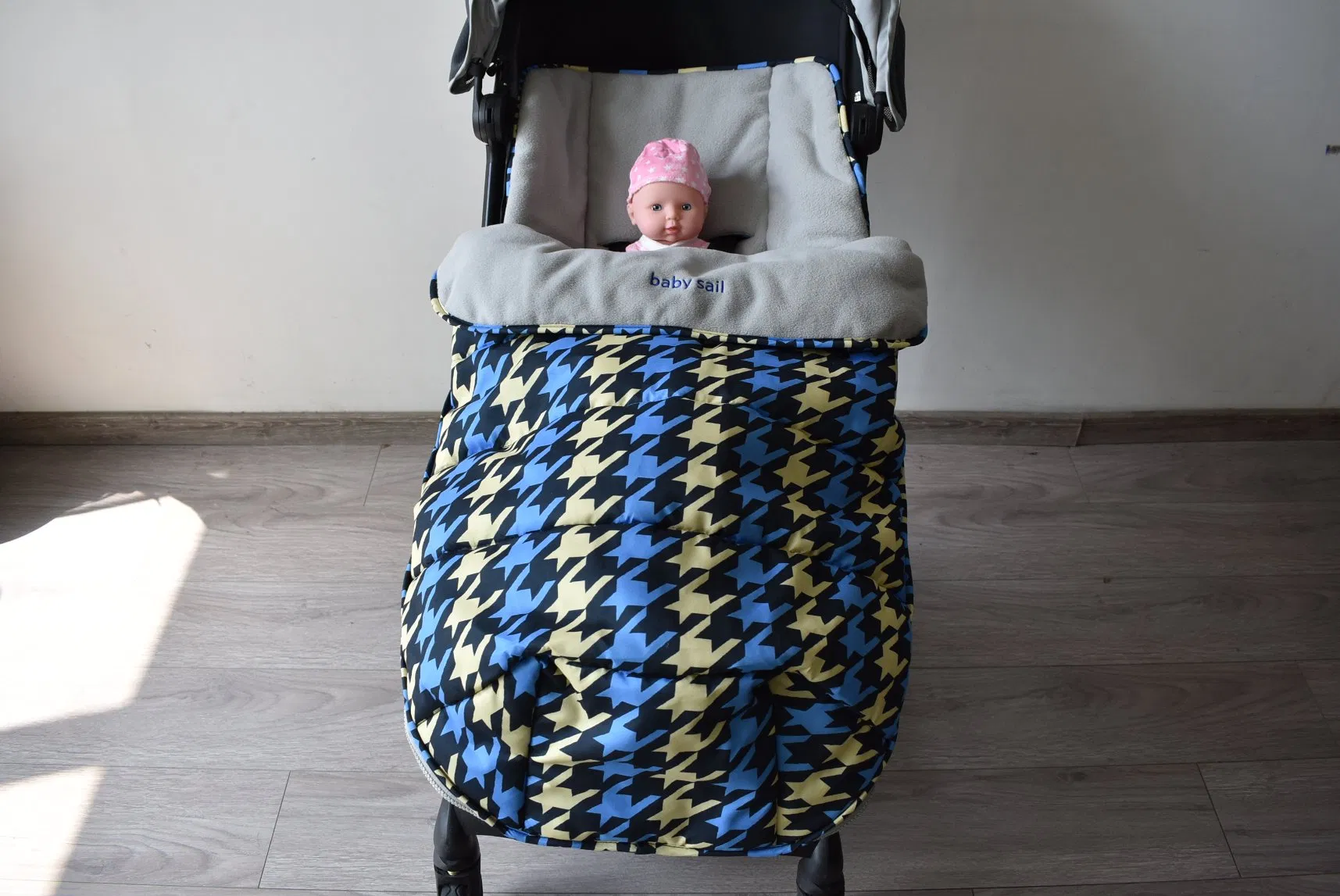 Sherp Lining Warm Baby Stroller Bunting Bag Sleeping Bag Footmuff