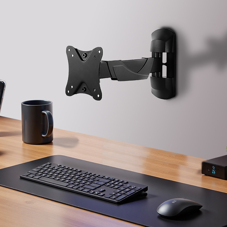 Wm8-111 Adjustable TV Wall Mount TV Holder Rotate TV Wall Bracket for 13-27 Inch Television