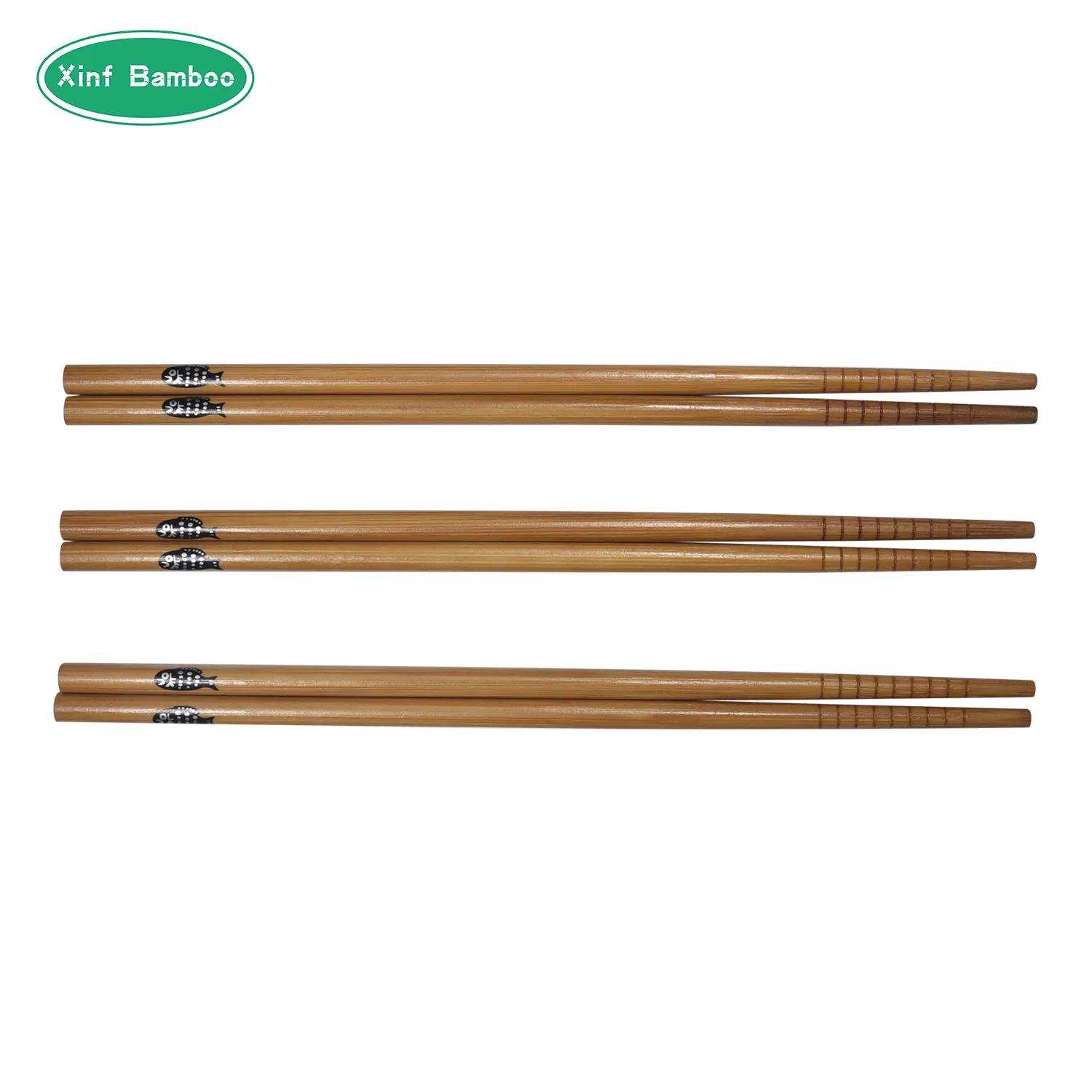 Factory Wholesale Price 3-Kichan Set Disposable Sushi Chop Sticks Korean Bamboo Chopsticks