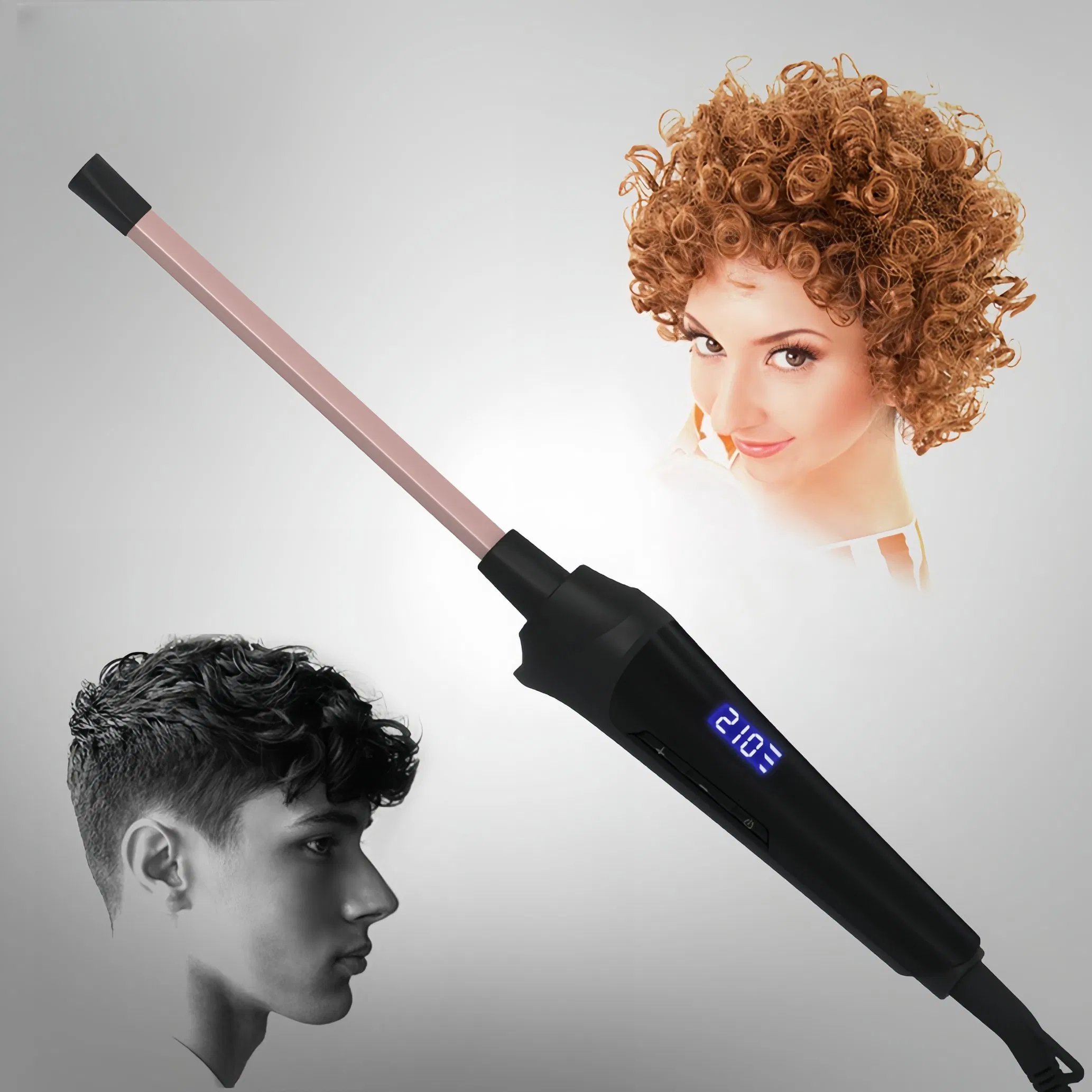 Curling Iron Ceramic Hair Curler Styling Tool Hair Perm Iron Curling Wands Professional Hair Curler Iron Rollers