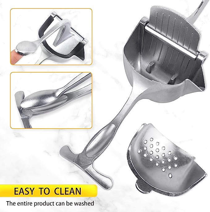 Portable Fruits Juice Extractor Aluminum Alloy Manual Juicer Lemon Squeezer Orange Juicer