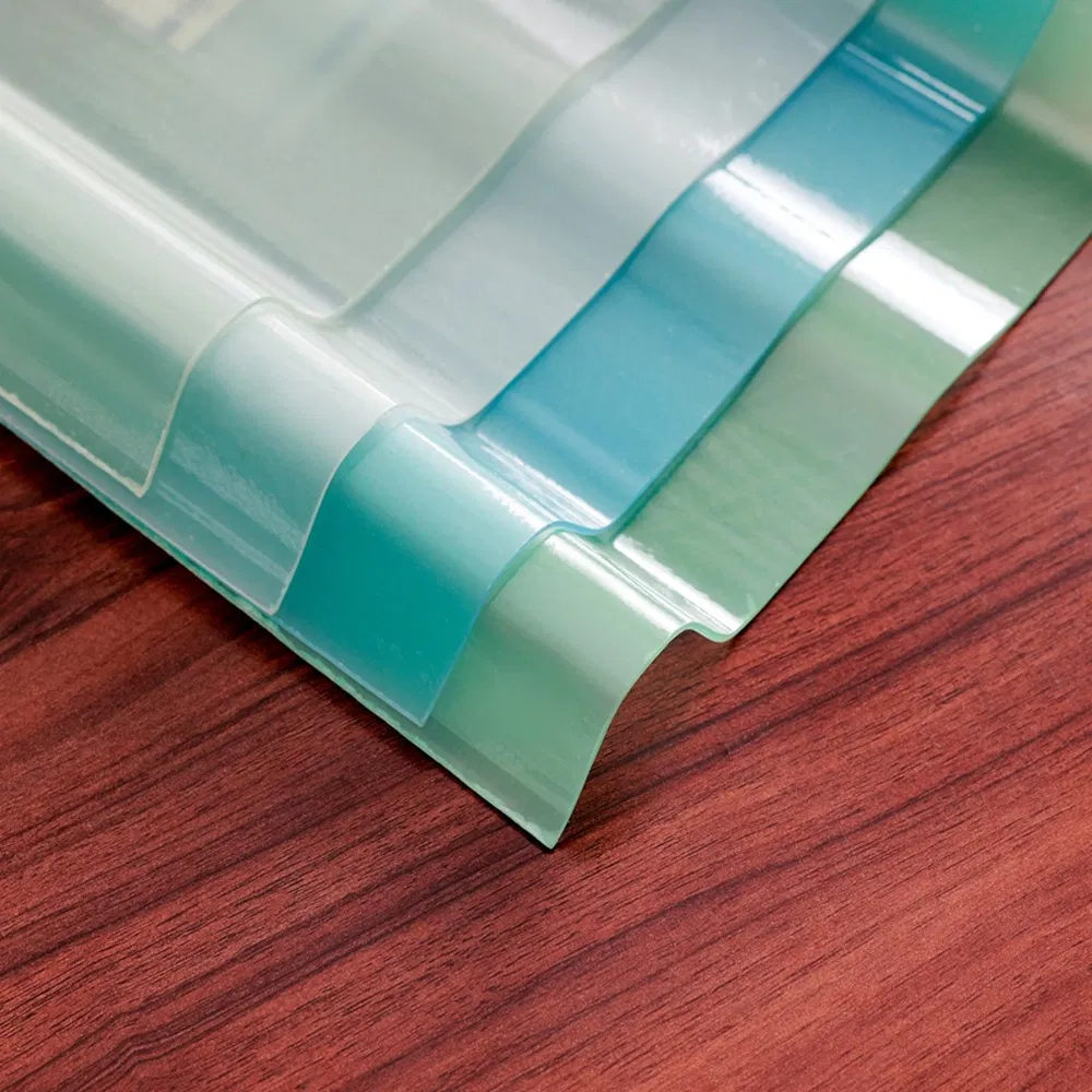 High Strength Fiberglass Panels FRP Corrugated Roofing Panels