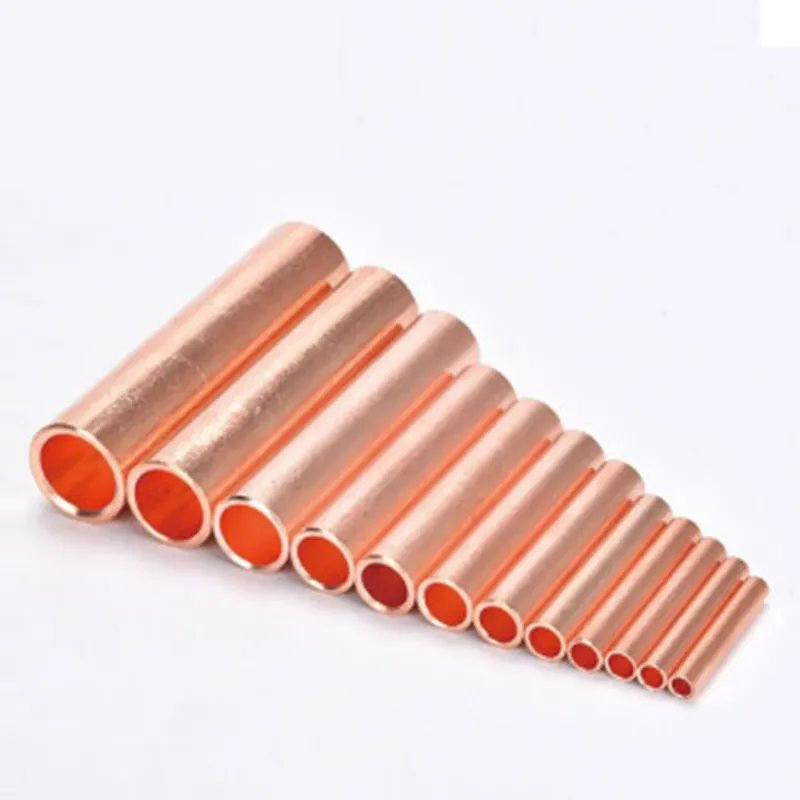 Customized Size C11000 C1220 Large Diameter Copper Pipe 1/2" AC Copper Tube