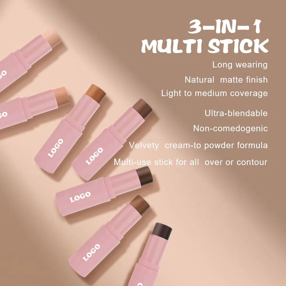 Wholesale Waterproof Organic Contouring Stick Private Label Bronzer Cream Contour Stick