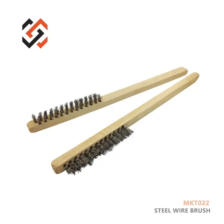 Щётка стальная для ювелирных работ MKT022 с мягкой щетиной