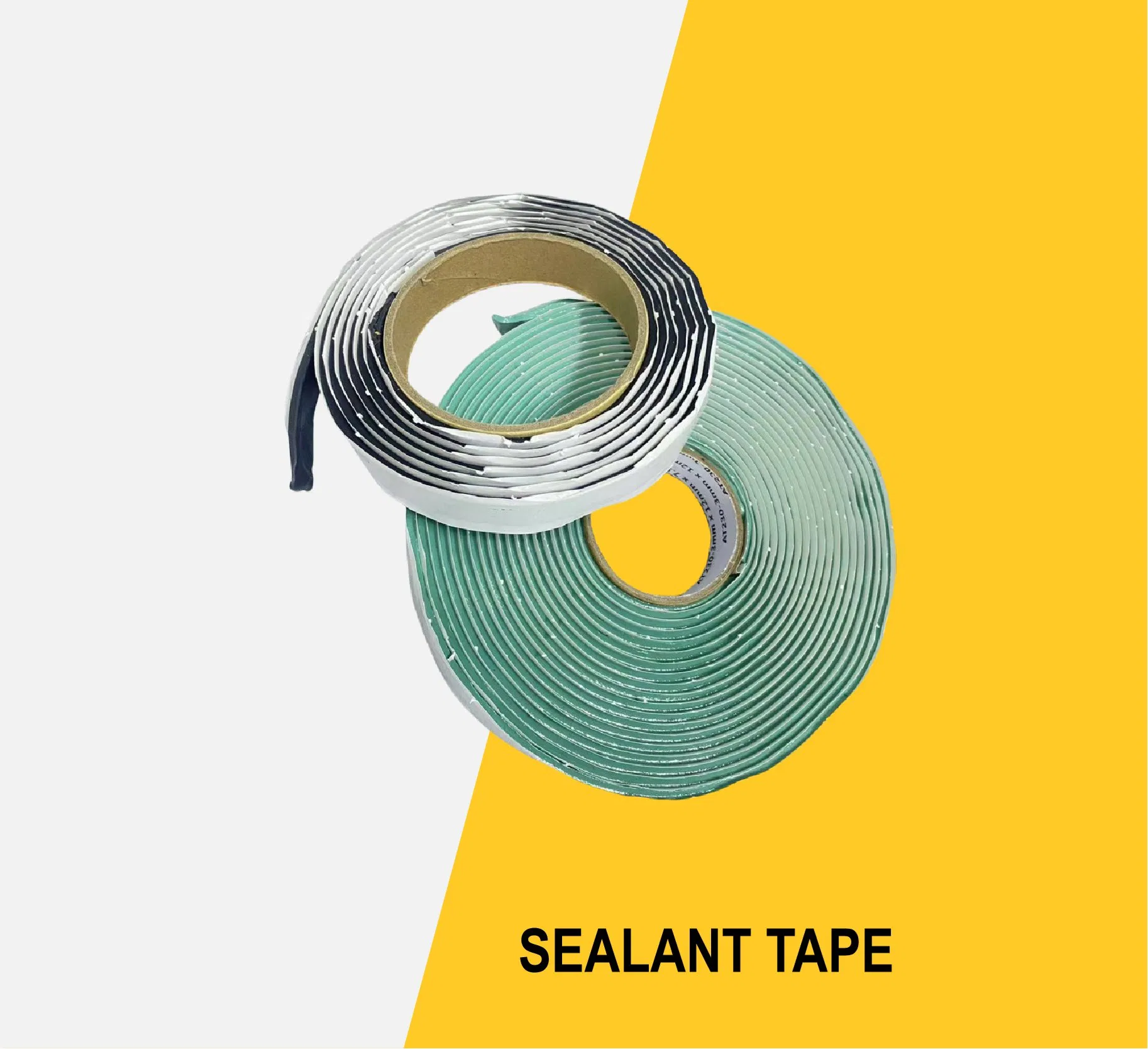 High Performance Butyl Sealant Tape of 230c for Press Molding Process